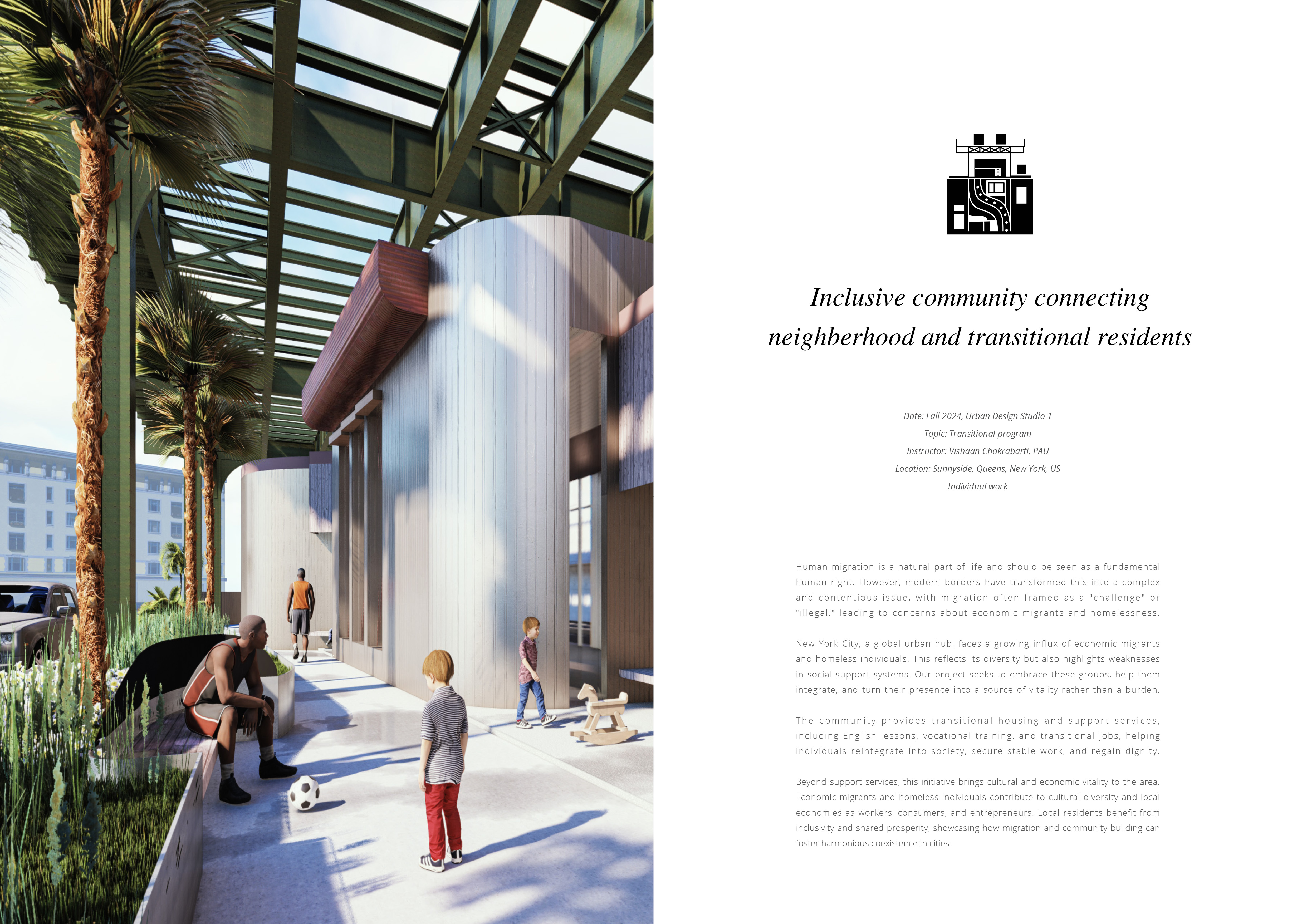 Transitional program and work for economic migrants